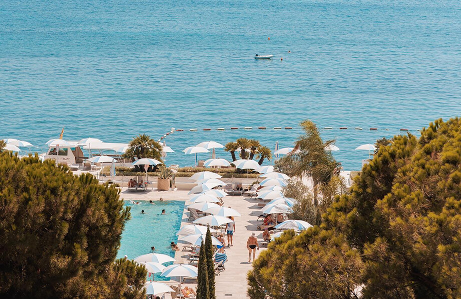 Sea view from hotel