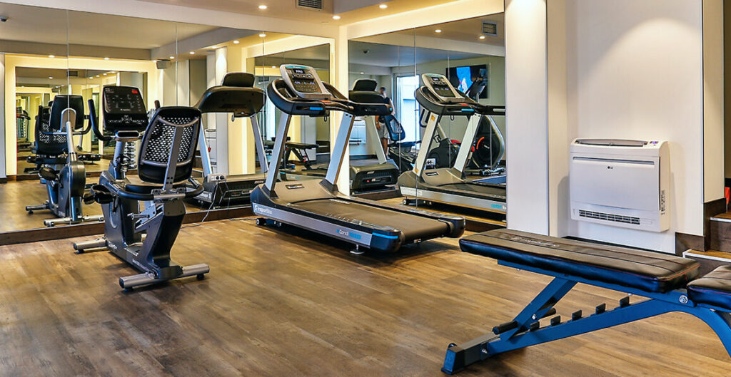 gym with Treadmill